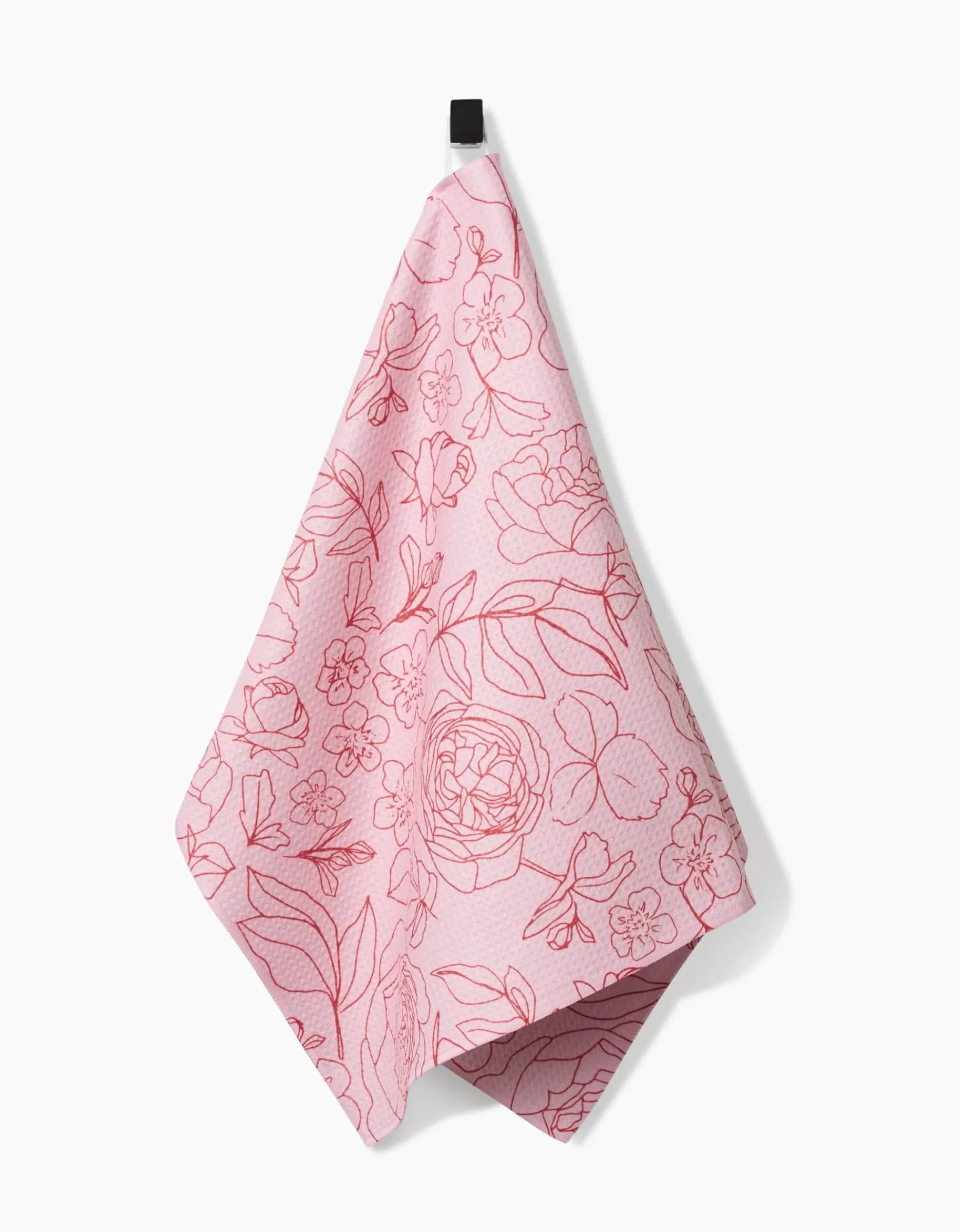 GEOMETRY Wild Roses Tea Towel