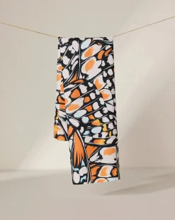 GEOMETRY Wings in the Wind Tea Towel