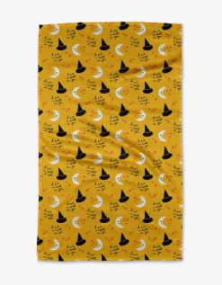 GEOMETRY Witch Hats Tea Towel