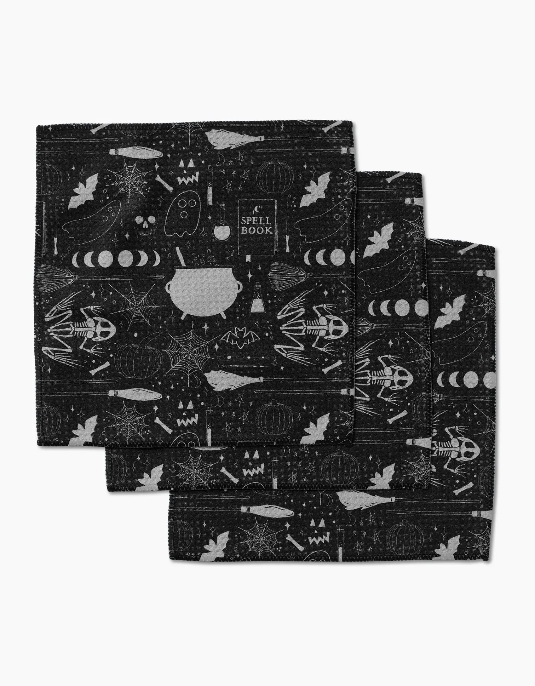 GEOMETRY Witches Brew Dishcloth Set