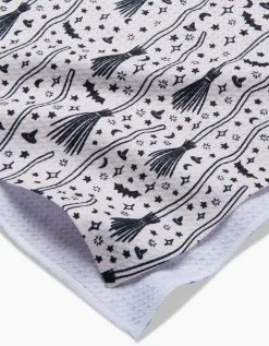 GEOMETRY Witches Broom Tea Towel