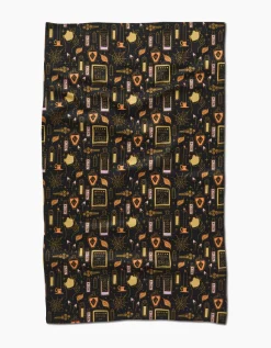 GEOMETRY Witchy Things Tea Towel