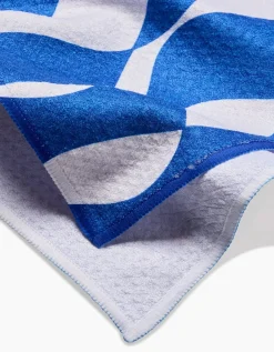 GEOMETRY Wonky Lines Tea Towel