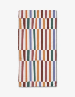 GEOMETRY Wonky Stripes Bar Towel