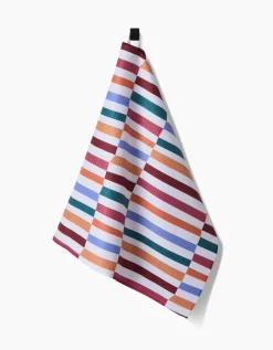 GEOMETRY Wonky Stripes Tea Towel