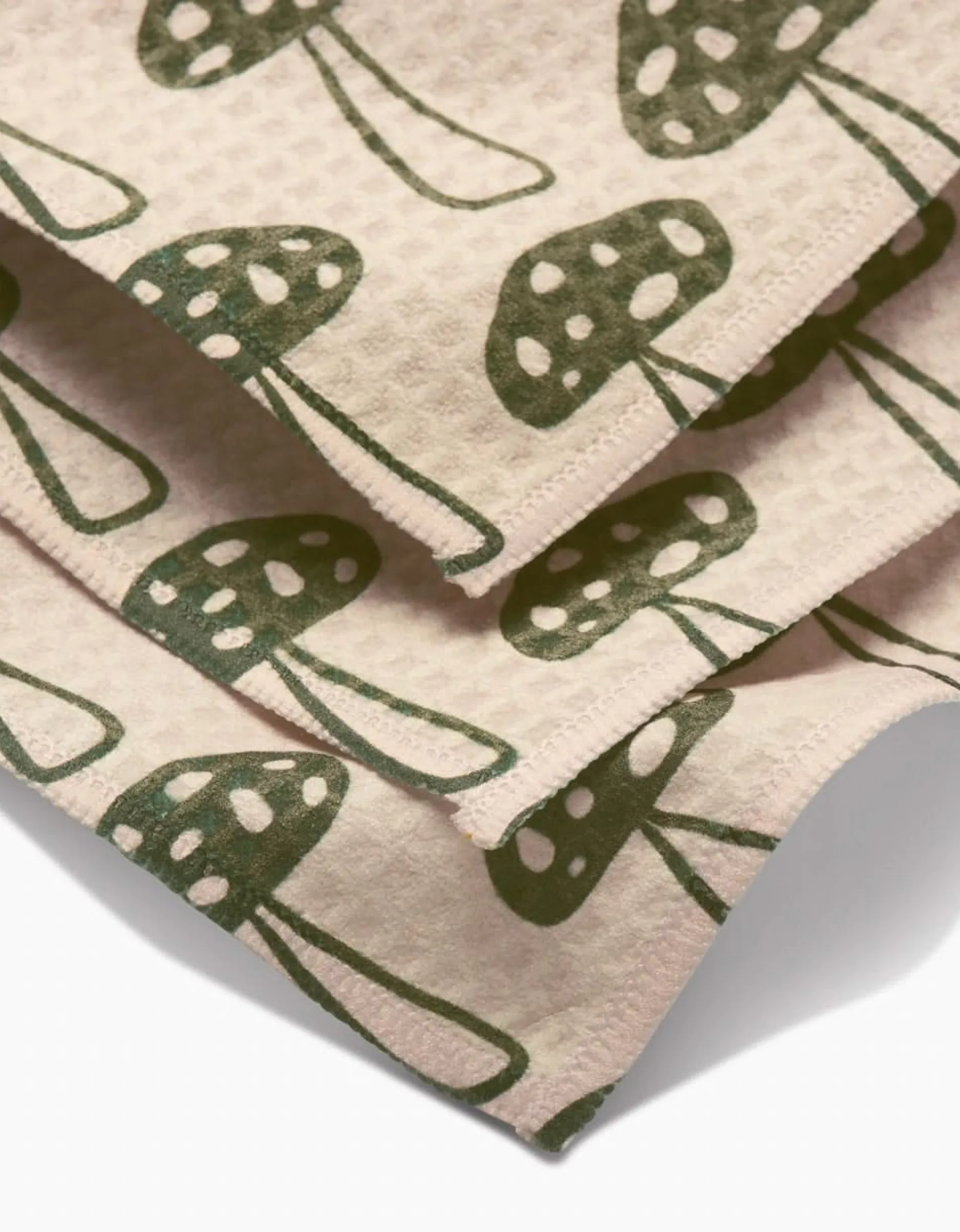 GEOMETRY Woodland Mushroom Luxe Washcloth Set