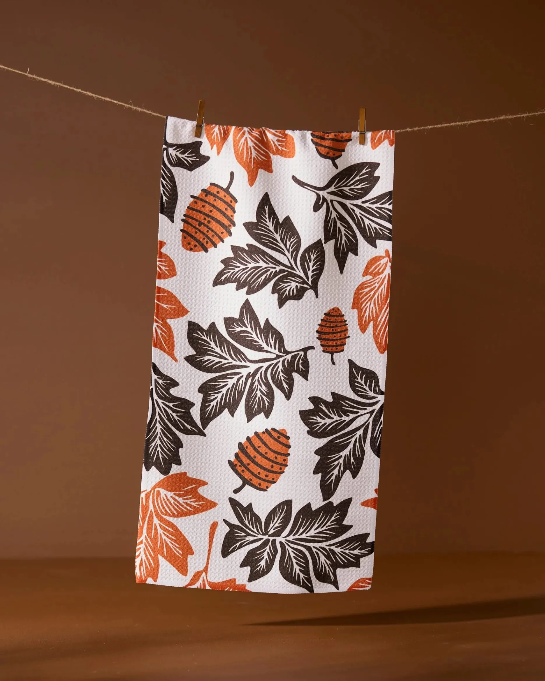 GEOMETRY Woodland Waltz Bar Towel