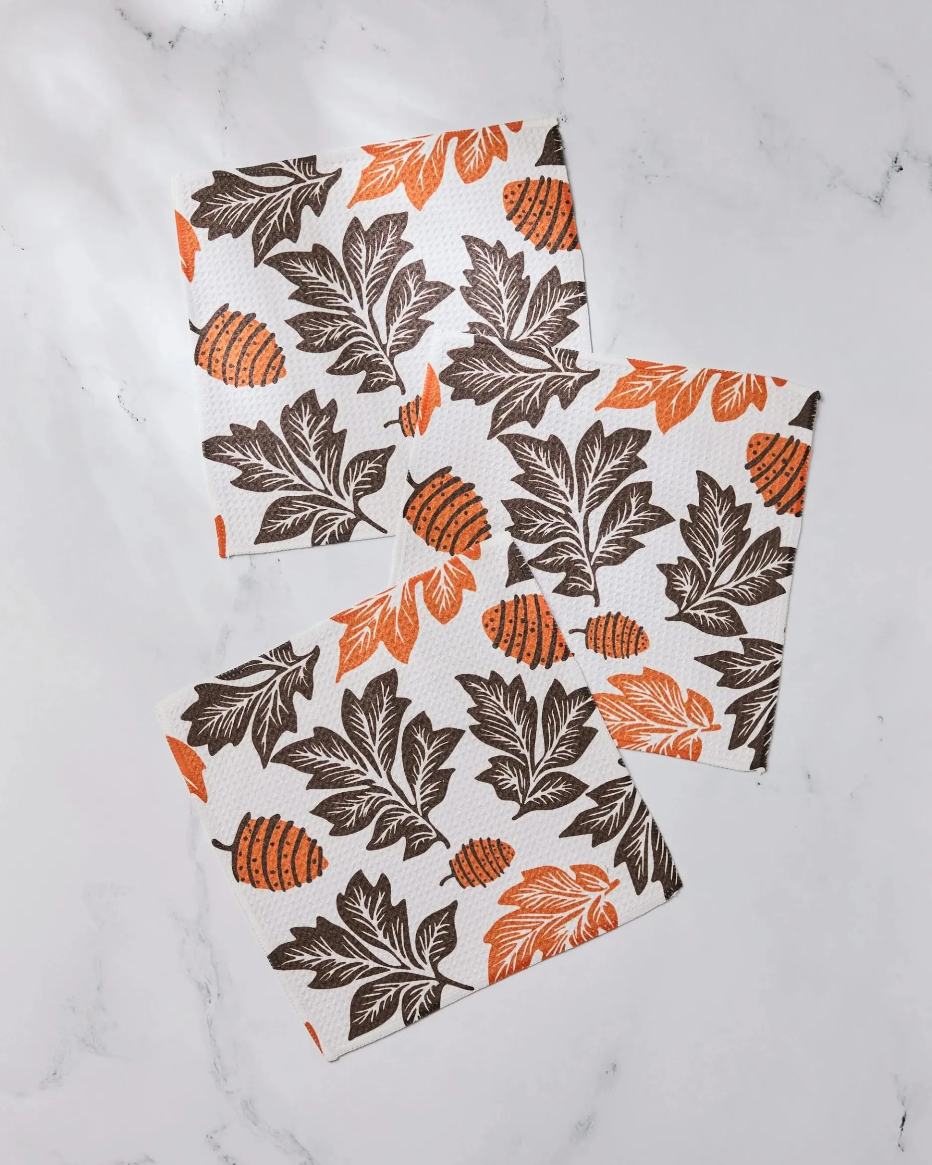 GEOMETRY Woodland Waltz Dishcloth Set