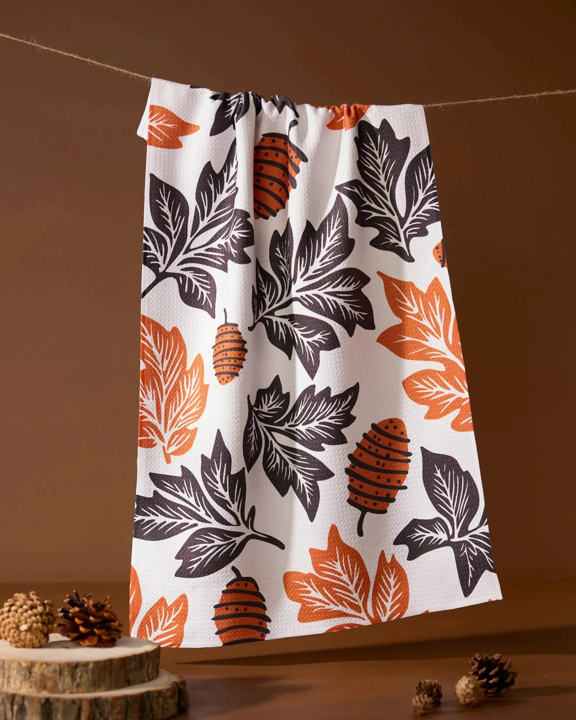 GEOMETRY Woodland Waltz Tea Towel