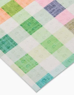 GEOMETRY Woven Spring Plaid Not Paper Towel