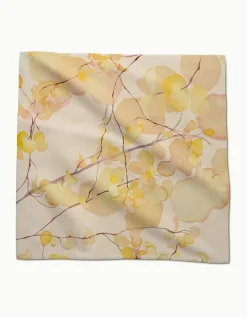 GEOMETRY Yellow Fall Dinner Napkin Set