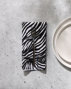 GEOMETRY Zebra Dinner Napkin Set