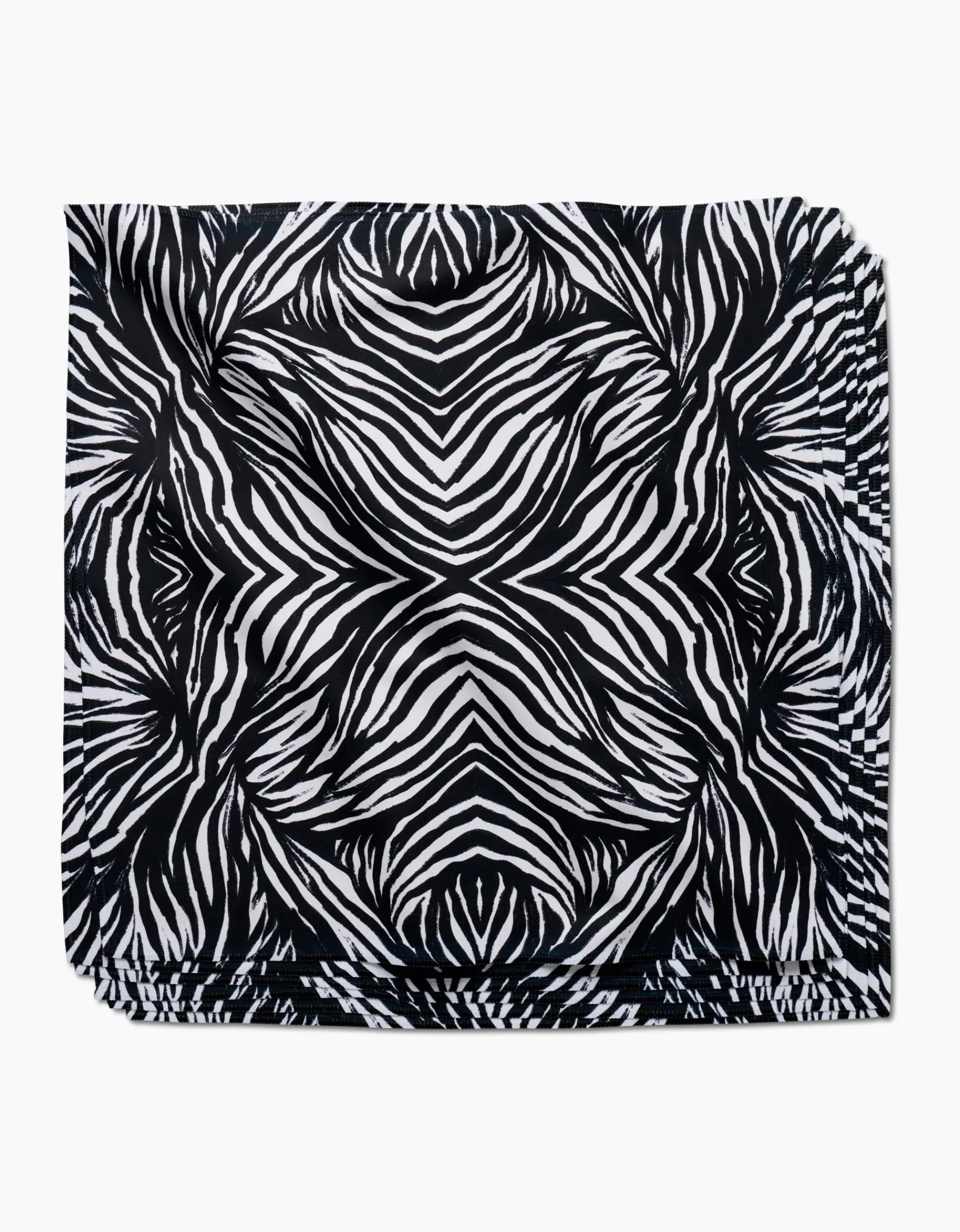 GEOMETRY Zebra Dinner Napkin Set