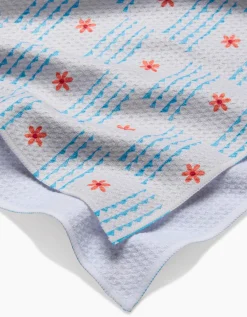 GEOMETRY Ziggy Floral Tea Towel