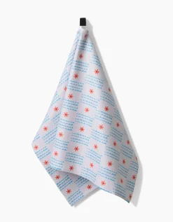GEOMETRY Ziggy Floral Tea Towel