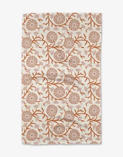 GEOMETRY Zinnie Tea Towel