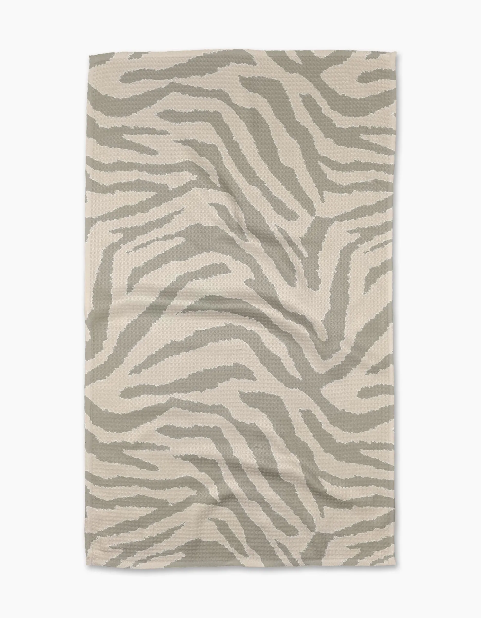GEOMETRY Zira Gray Tea Towel